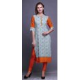 thumbnail image 2 of Bimba Straight Tunic Tops Women Printed Kurta Summer Tunic, 2 of 6