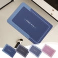 thumbnail image 1 of Sentmoon Floor Mats Bath Rugs Bathroom Water Absorbent Floor Mats Bathroom Doorway Non Slip Foot Mats Sink Toilet Drying Floor Mats for Yoga, Pilates, Gym, Home Workout, 1 of 7