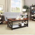 thumbnail image 2 of Pemberly Row Table Basse, Fini Bois Cerisier et Noir, 2 of 7