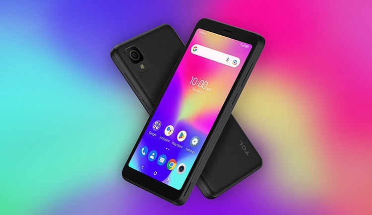 TCL ION Z 5.5" 4G LTE HD+ display 32GB 3GB RAM Unlocked Cell Phone | 3000mAh battery with MediaTek Octa-core processor | Certified Refurbished