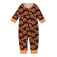 thumbnail image 1 of Ensemble Chaud Imprimé pour Bébé, Tenue d'Intérieur pour Parent, Pyjama Deux Pièces, Halloween, 1 of 5