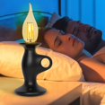 thumbnail image 3 of REK Candle Night Light For Bedroom Flameless LED Bulb With Timer Dimmable Warm Glow For Kids Nursery, 3 of 6