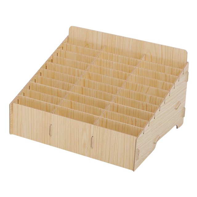 Boovnll Desk Organizer with Drawers Multi-Functional 30 Cells Desktop Organizer Wooden Desk Organizer Desktop File Shelf Mail Sorter Tray Rack for Office Home Tabletop Remote Controller
