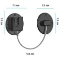 thumbnail image 5 of 2 Refrigerator Locks Heavy Duty Combination Refrigerator Lock, 5 of 5