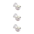 thumbnail image 4 of relayinert Breakfast Routine Microwave Egg Cooker Lightweight And Portable Eggs Steamer 3Set, 4 of 6