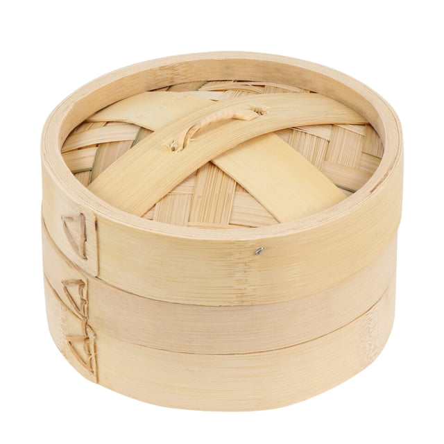 1 Set Kitchen Bamboo Food Steamer Premium Food Steamer Durable Food Steamer
