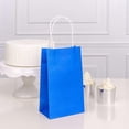 thumbnail image 4 of 10pk blue paper bag, 4 of 4