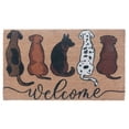 thumbnail image 1 of Coir Door Mat Dog Welcome, 1 of 3