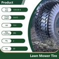 thumbnail image 4 of Hi-Run SU05 13X5.00-6 2PR Light Duty Lawn and Garden Tire, 4 of 9