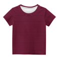 thumbnail image 4 of MeetoTime T-Shirt Graphique à Manches Courtes pour Enfants Tee Décontracté à Col Rond Haut pour Bébés Garçons Filles 3-12 Ans, 4 of 4