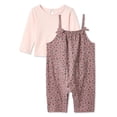 thumbnail image 1 of George Baby Girls' Two Piece Romper Set, 1 of 2