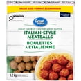 thumbnail image 1 of Great Value Chicken & Beef Italian-Style Meatballs Approximately 85 Pieces, GV CH BF Meatballs, 1 of 4