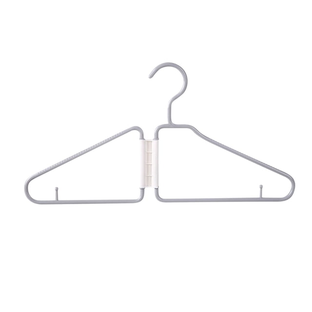 Wzzjkit Hangers, Foldable Plastic Clothes Hanger Foldable Clothes Hanger, Clothes Hangers