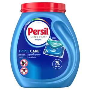Persil Ultra Pacs Original Everyday Clean Laundry Detergent, 76 Count