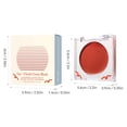 thumbnail image 3 of Beauty Blush To Gel For Cheek And Lip Tint Buildable & Blendable Ultra Pigmented Formula Finish Multi Purpose Cheek And Lip Blusher Natural Makeup For Glowing, Blush for Women, 3 of 9