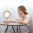 thumbnail image 4 of Commode avec Miroir Tournesol Rangement Miroir de Beauté un Indispensable pour la Maison Commode Dortoir Miroir de Bureau Vous Rend Plus Adorable Miroir de Beauté de Bureau Portable Indispensables de Voyage, 4 of 6