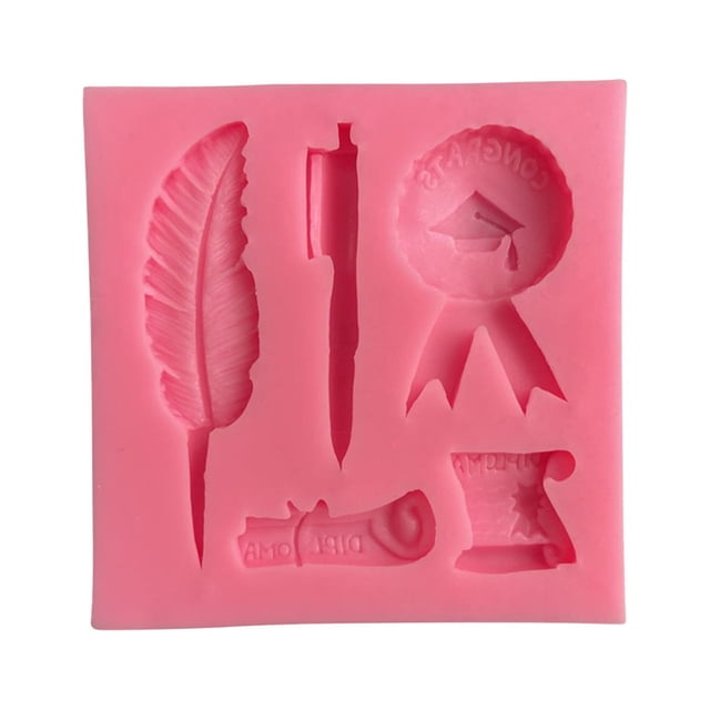 Jienlioq Kitchen Supplies Clearance Graduation Season Modeling Silicone Graduation Cap Celebration Cake Decoration