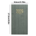 thumbnail image 3 of Wzzjkit School Supplies A6 Mini Notebook Organizer Planner Daily Planner Notebook Travel Diary, 3 of 3