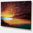 thumbnail image 2 of Cofete Beach Fuerteventura - Landscape Canvas Art Print, 2 of 4