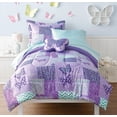 thumbnail image 1 of Mainstays Kids Butterfly Bed-in-a-Bag  Bedding Set, 1 of 2