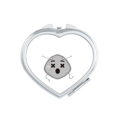 thumbnail image 1 of Miroir d'Expression Tête Perplexe Évanouie Grossissant Portable de Poche Maquillage, 1 of 3