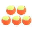 thumbnail image 1 of Rubber Elastic Balls, Pressure Relief Wear Resistant Tennis Ball Set Environmental Friendly  Resilience 5PCS 6cm Diameter  For Water Activities Orange, 1 of 8
