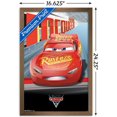 thumbnail image 2 of Disney Pixar Cars 3 - Lightning Wall Poster, 22.375" x 34" Framed, 2 of 4