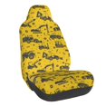thumbnail image 1 of Lsque Vintage Excavator Pattern Car Seat Covers for Front Seats , Waterproof Seat Covers for Cars, Sporty Front Seat Covers,Car Seat Cover Protector Front Seats, 1 of 5