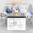 thumbnail image 3 of FlyFlise A3 Copyboard Ultra-thin LED Light Pad Stepless Brightness Translucent Drawing Board USB Powered for Artist Animation Sketching Architecture Calligraphy Stenciling, 3 of 8