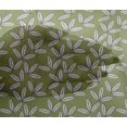 thumbnail image 4 of oneOone Viscose Chiffon Fabric Leaves Block Printed Fabric 1 Yard 42 Inch Wide, 4 of 4