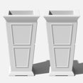 thumbnail image 1 of Veradek Brixton Grand Pot de 28 Po Blanc, Lot de 2 Blanc, 1 of 10