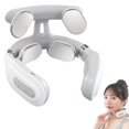thumbnail image 3 of Neck Massager, Deep Massage and Heating Therapy, White, Portable and Multifunctional, 3 of 8
