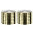thumbnail image 1 of Shisuyan 2 Rolls Adhesive Mosaic Tiles Glass Mirror Mosaic Sticker DIY Wall Sticker, 1 of 8