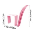 thumbnail image 3 of SHEIGUANNI Hanging Shoe Rack for Balcony/Window - Detachable Plastic Shoe Dryer Organizer with Windproof Hook, Space-Saving Multifunctional Clothes & Sandals Rack-Pink, 3 of 6