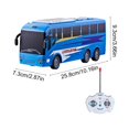 thumbnail image 3 of karymi Four Way LED Simulation Bus Children's Travel Bus Remote Control Bus Toy Car Model Toy Christmas Gifts, 3 of 6