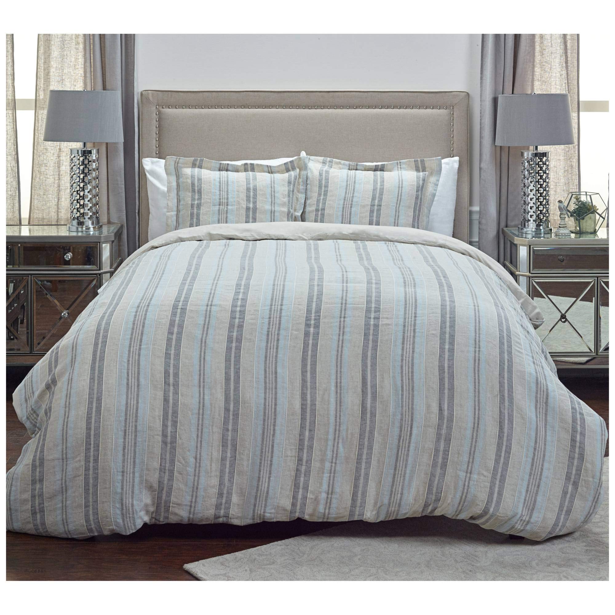 Rizzy Home 98"" x 98"" Duvet - BT4229