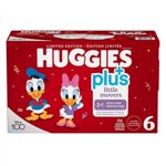 Huggies Little Movers Plus Diapers, Sizes 6 | 116 Diapers