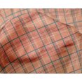 thumbnail image 4 of oneOone Silk Tabby Fabric Madras Check Printed Fabric 1 Yard 42 Inch Wide, 4 of 4