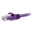 thumbnail image 1 of C2G 7ft Cat6a Snagless Unshielded (UTP) Network Patch Ethernet Cable - Purple - Patch cable - RJ-45 (M) to RJ-45 (M) - 7 ft - UTP - CAT 6a - molded, snagless, stranded - purple, 1 of 3