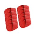 thumbnail image 1 of jinwen Golf Iron Head Covers Set PU Leather Protective Lightweight Golf Head Covers for Red Large, 1 of 9