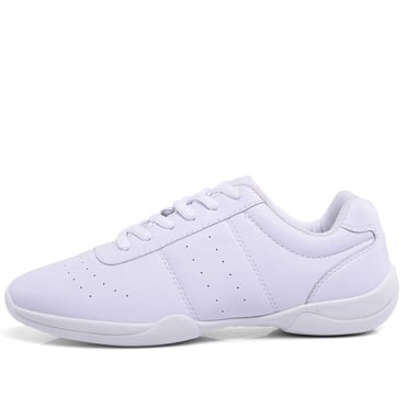 YOURDIARY Chaussures de Cheer Blanches pour Filles Chaussures de Cheer, Chaussures de Cheerleading pour Jeunes Équipement de Compétition Danse Tennis Sports Entraînement Athlétique