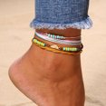 thumbnail image 2 of XZNGL Chain Fruit Anklet Jewelry Beach Section Anklets Beads Boho Foot Gothic Bohemia, 2 of 8