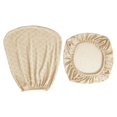 thumbnail image 3 of Split Office Chair Cover Stretchable Washable Anti Dust Universal Computer Chair beige, 3 of 8