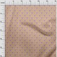 thumbnail image 3 of oneOone Rayon Light Peach Fabric Baroque Sewing Material Print Fabric By The Yard 56 Inch Wide, 3 of 4