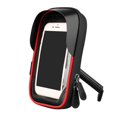 thumbnail image 3 of AMERTEER Étui de Support de Téléphone pour Vélo Étanche Rotation à 360 Degrés Support de Téléphone Mobile Anti-Vibration Support de Téléphone Cellulaire Rétroviseur Nouveau Guidon Rouge, 3 of 9
