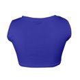 thumbnail image 4 of AherBiu Womens Crop Tank Tops Summer Sexy Workout Sleeveless Undershirt Square Neck Stretchy Mini Tank Solid Color, 4 of 4