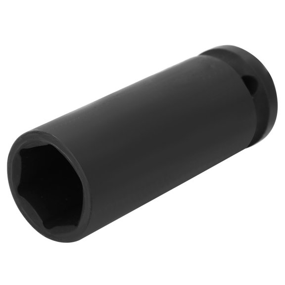 Black Satin Coating Black Drive Impact Socket, Impact Socket, Air Tool Other Hand Tools For 1/2 Inch Drive Extension Rod Impact Tool 21mm