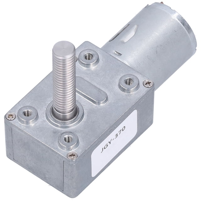 Worm Gear Motor Silent Wearproof Rustproof High Thermal Conductivity Low Corrosion Resistant Low Speed Gear Reducer