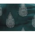 thumbnail image 4 of oneOone Georgette Viscose Fabric Paisley Block Decor Fabric Printed BTY 42 Inch Wide, 4 of 4