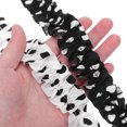 thumbnail image 3 of SHISUYAN 4 Rolls Ruffle Ribbons Fabric Ribbon Ruffle Trim Double Pleated Ribbon Ruffled Fabric Trim Ruffle Fabric Strip For Sewing Clothes Crafts, 3 of 9